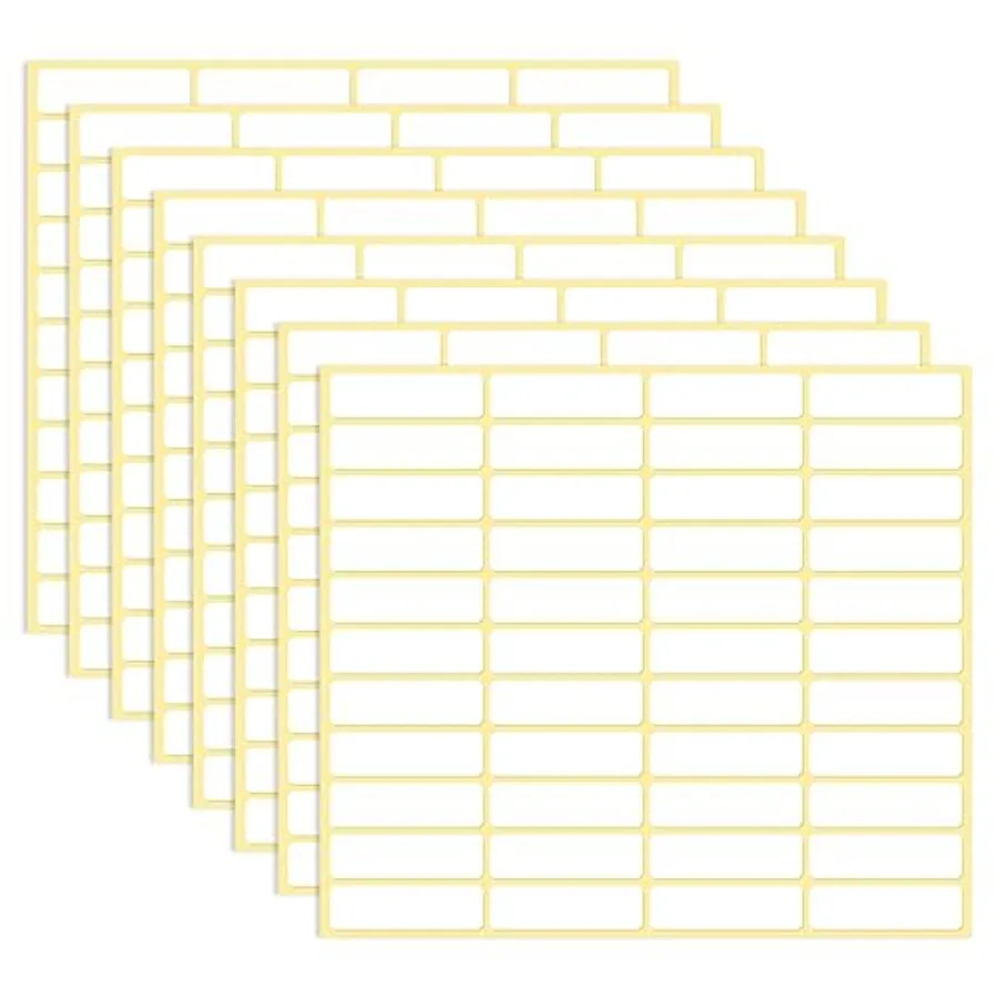 1980 Pcs Blank File Folder Labels 0.5x1.75 Inch Writable Name Tag Stickers White Name Filing Envelopes Label Stickers Small Add
1980 Pcs Blank File Folder Labels 0.5x1.75 Inch Writable Name Tag Stickers White Name Filing Envelopes Label Stickers Small Add