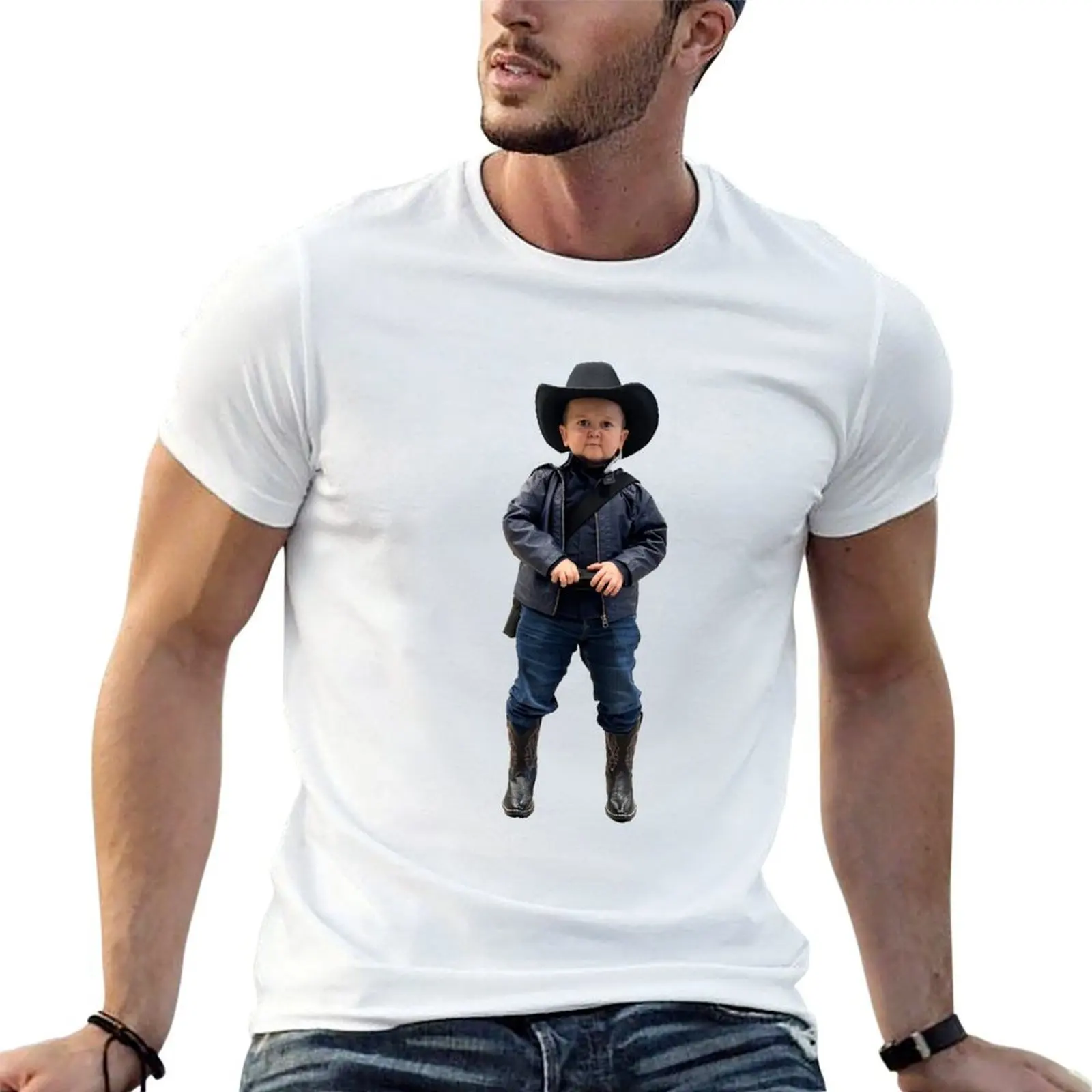 Cowboy Hasbulla T-Shirt man t shirts cotton t shirts designer t shirts for man cotton funny T-shirt
Cowboy Hasbulla T-Shirt man t shirts cotton t shirts designer t shirts for man cotton funny T-shirt