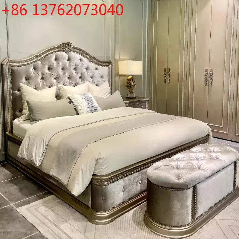 European Wood Design Double Bed European Decoration Japanese White Modern Double Bed Double Muebles Entrance Hall Furniture
European Wood Design Double Bed European Decoration Japanese White Modern Double Bed Double Muebles Entrance Hall Furniture