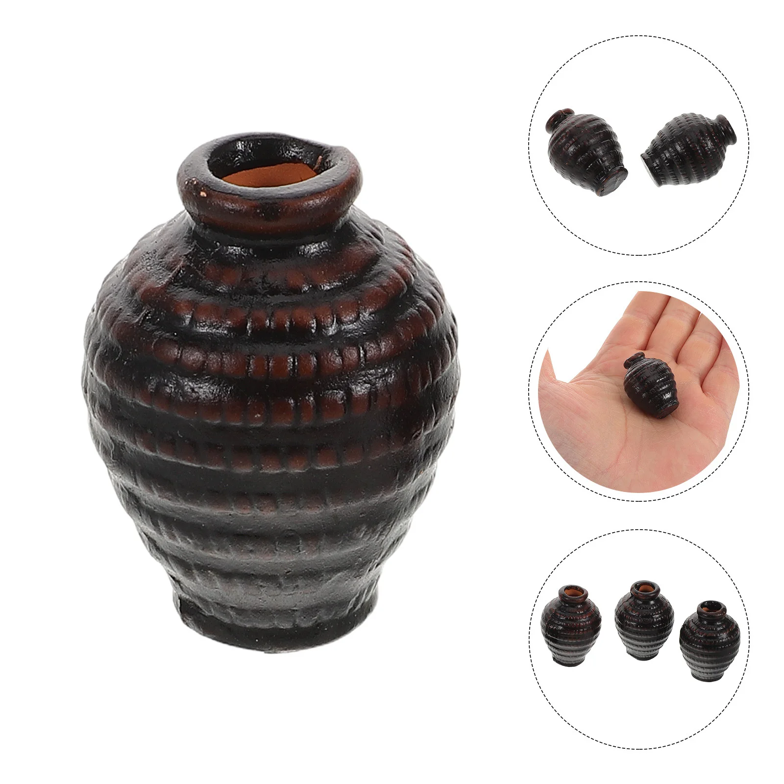 4Pcs Miniature Ceramic Flower Pots Mini Succulent Planter Indoor Micro Landscape Vase Decoration Photo Prop
4Pcs Miniature Ceramic Flower Pots Mini Succulent Planter Indoor Micro Landscape Vase Decoration Photo Prop