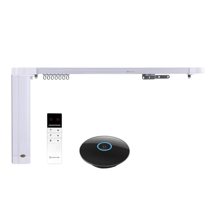 Easy Installation Modern Smart Home Automatic Curtain With Voice & Remote Control WiFi For Hotel Office Kitchen Living Room