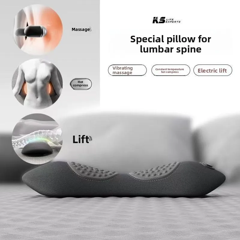 3 in 1 Electric Lumbar Pillow Back Massager with Heating Vibration Traction Hot Selling for Back Relief
3 in 1 Electric Lumbar Pillow Back Massager with Heating Vibration Traction Hot Selling for Back Relief