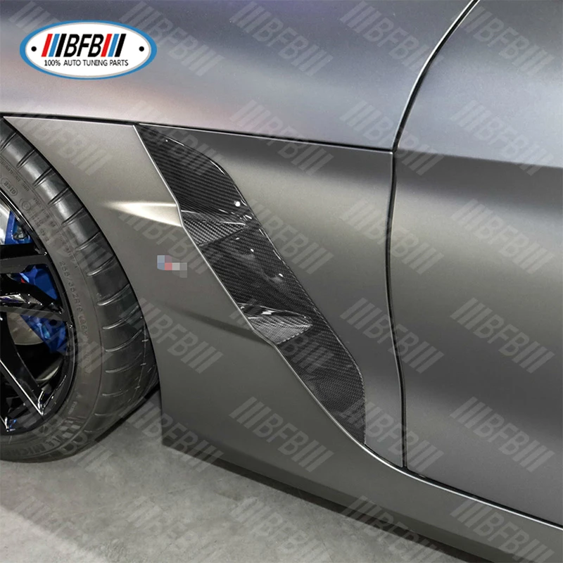 Накладки на боковые воздухозаборники из сухого карбона в стиле Add-on для BMW G29 Z4 2019-2025
Накладки на боковые воздухозаборники из сухого карбона в стиле Add-on для BMW G29 Z4 2019-2025