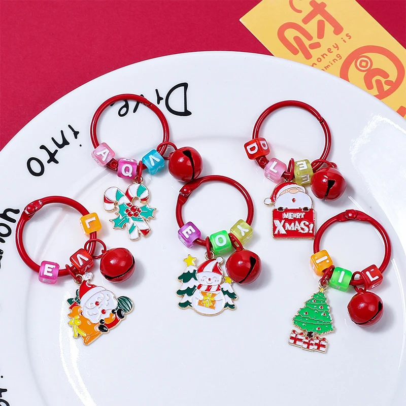 Cute Cartoon Christmas Tree Snowman Santa Claus Keychain Pendant Car Key Ring Exquisite Backpack Decoration Accessories Gifts
Cute Cartoon Christmas Tree Snowman Santa Claus Keychain Pendant Car Key Ring Exquisite Backpack Decoration Accessories Gifts