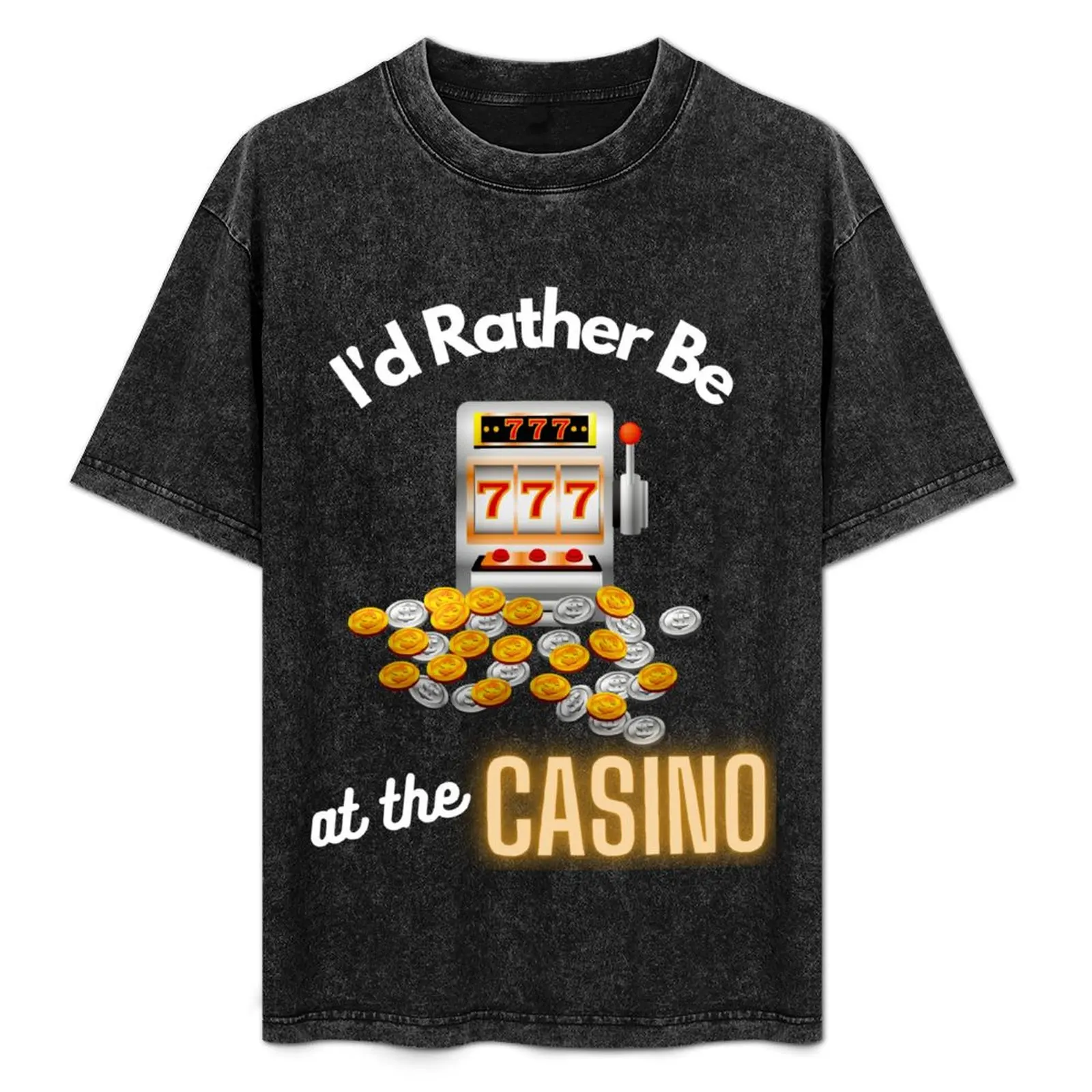 Casino Lovers Funny- Id Rather Be At The Casino Slot Machine T-Shirt Comfortable Workout Short Sleeve Shirt
Casino Lovers Funny- Id Rather Be At The Casino Slot Machine T-Shirt Comfortable Workout Short Sleeve Shirt
