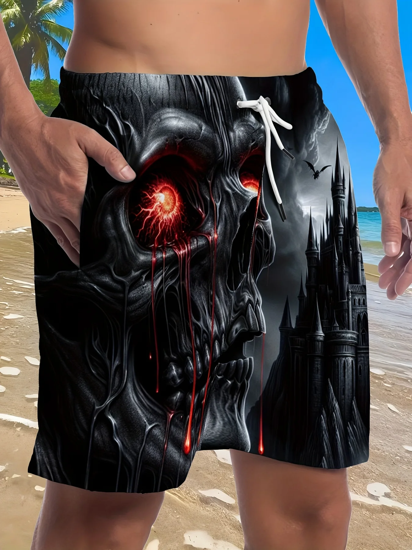 2026 Summer New Men's Shorts - 3D Dark Skull Patterned - Casual Fashionable Street Style - Comfortable Lightweight Soft
2026 Summer New Men's Shorts - 3D Dark Skull Patterned - Casual Fashionable Street Style - Comfortable Lightweight Soft