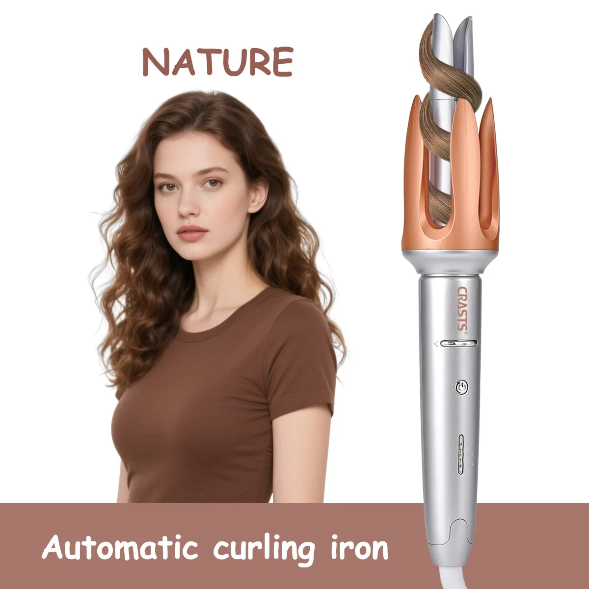 Automatic Curling Iron for Women Large Curls Waves Long-lasting Styling Professional Hair Tool Artifact
Automatic Curling Iron for Women Large Curls Waves Long-lasting Styling Professional Hair Tool Artifact