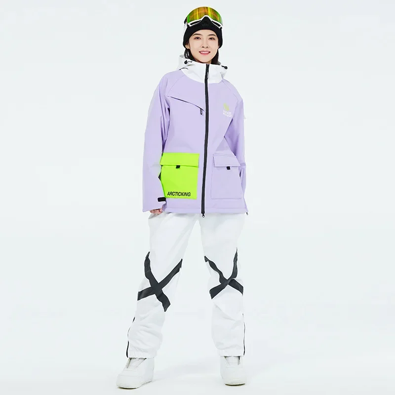 2025 New Ski Suit Women Waterproof Wear Resistant Hooded Ski Clothes Men's Winter Outdoor Double Board Loose Sports Ski Jacket
2025 New Ski Suit Women Waterproof Wear Resistant Hooded Ski Clothes Men's Winter Outdoor Double Board Loose Sports Ski Jacket
