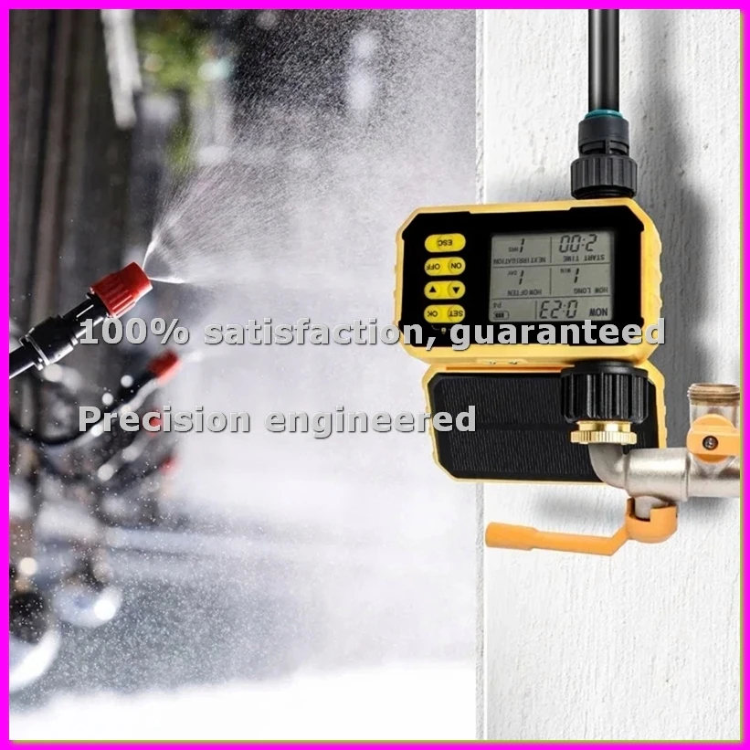 Intelligent Irrigation Watering Timer Auto Water Saving Solar Irrigation Controller Garden Lawn Plant Solar Timer-ABLA
Intelligent Irrigation Watering Timer Auto Water Saving Solar Irrigation Controller Garden Lawn Plant Solar Timer-ABLA