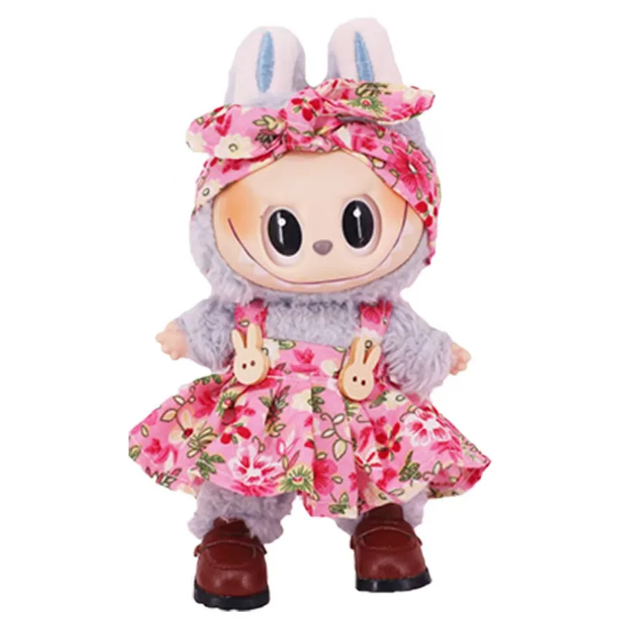 For Labubu 17cm Doll Clothes & Accessories Plush Outfit Set Cute Gift for Girls - Christmas Birthday Toy Collector Present
For Labubu 17cm Doll Clothes & Accessories Plush Outfit Set Cute Gift for Girls - Christmas Birthday Toy Collector Present