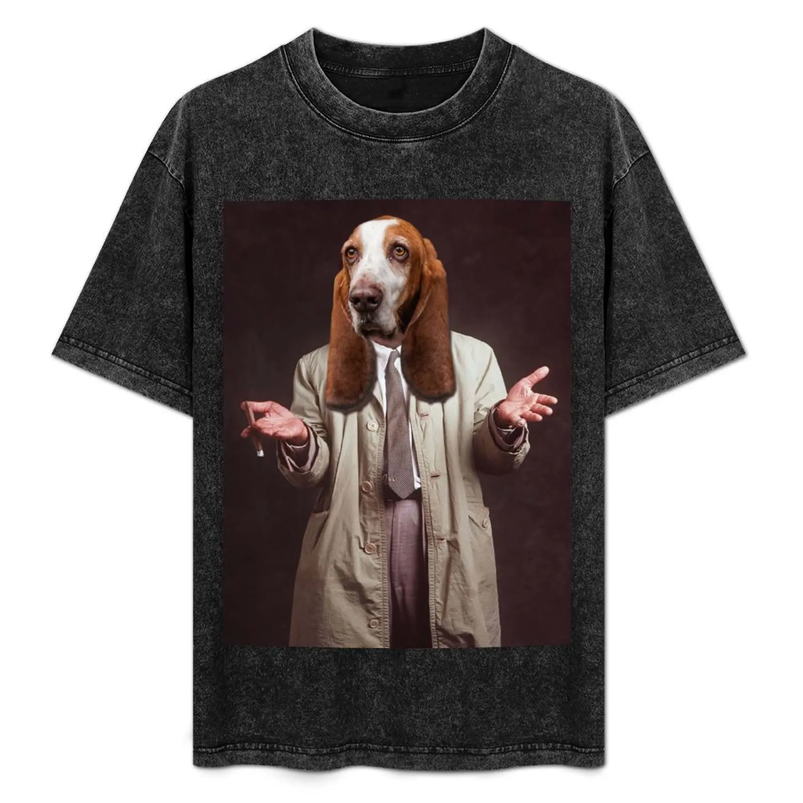 Columbo's dog Basset Hound T-Shirt Breathable Gym Short Sleeve T-Shirt
Columbo's dog Basset Hound T-Shirt Breathable Gym Short Sleeve T-Shirt