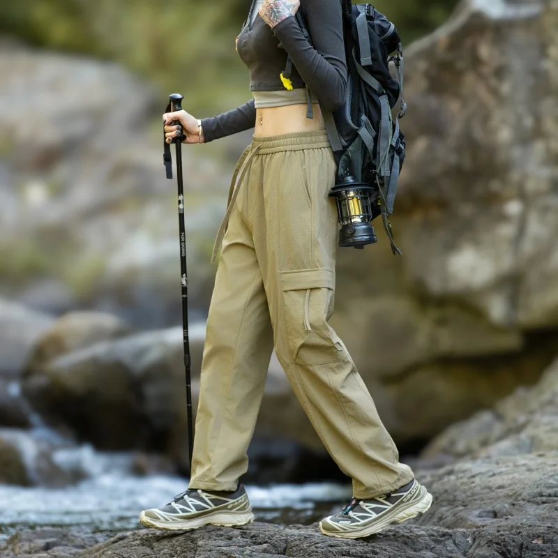 Outdoor Hiking Windproof Casual Pants Women's Spring Autumn New Sle Paratrooper Workwear Sports Qui Dry Trousers
Outdoor Hiking Windproof Casual Pants Women's Spring Autumn New Sle Paratrooper Workwear Sports Qui Dry Trousers