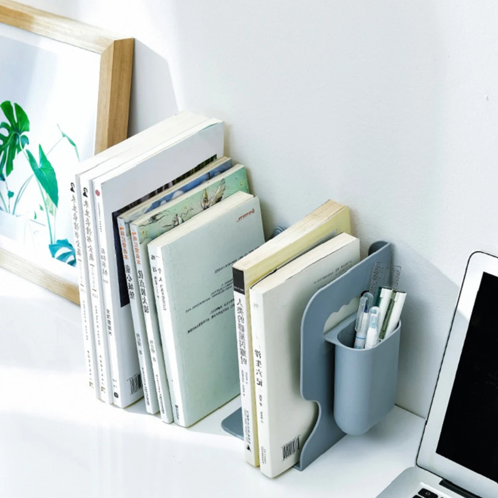 Bookend Telescopic Shelf Bookshelves Stand Storage Bookends with Pen Holder Office
Bookend Telescopic Shelf Bookshelves Stand Storage Bookends with Pen Holder Office