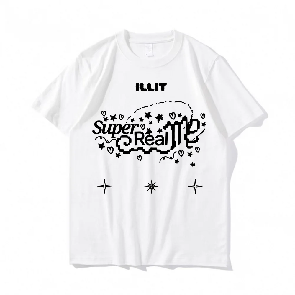 ILLIT T-shirt Sleeve Cartoon Hip Hop Tee-shirt Graphic Printing Retro Casual High Quality Tshirt Ropa Hombre Unisex Cotton Tops
ILLIT T-shirt Sleeve Cartoon Hip Hop Tee-shirt Graphic Printing Retro Casual High Quality Tshirt Ropa Hombre Unisex Cotton Tops