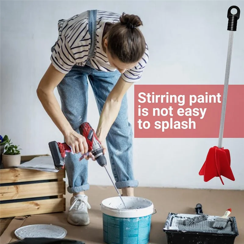 AA76-7 Pcs 12 Inch Paint Stirrer For Drill Reusable Drill Mixer Attachment Resin Mixer Helix Drill Paint Mixer Durable Easy Inst
AA76-7 Pcs 12 Inch Paint Stirrer For Drill Reusable Drill Mixer Attachment Resin Mixer Helix Drill Paint Mixer Durable Easy Inst