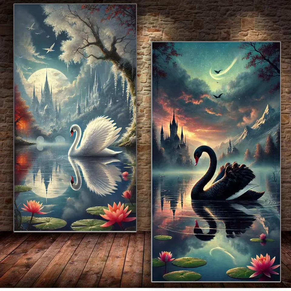 Diamond Painting New 2025 Swan Cross Stitch Picture Of Rhinestone DIY 5D Embroidery Diamond Mosaic Large Art Home Decoration
Diamond Painting New 2025 Swan Cross Stitch Picture Of Rhinestone DIY 5D Embroidery Diamond Mosaic Large Art Home Decoration