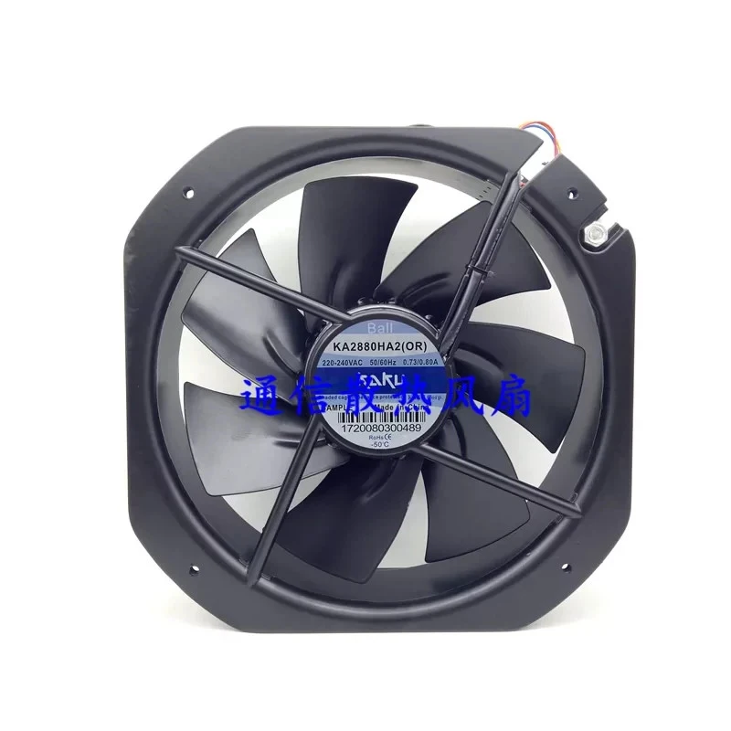 HTS...1 piece KAKU KA2880HA2(OR) AC220V–240V 28080 axial fan 28cm
HTS...1 piece KAKU KA2880HA2(OR) AC220V–240V 28080 axial fan 28cm