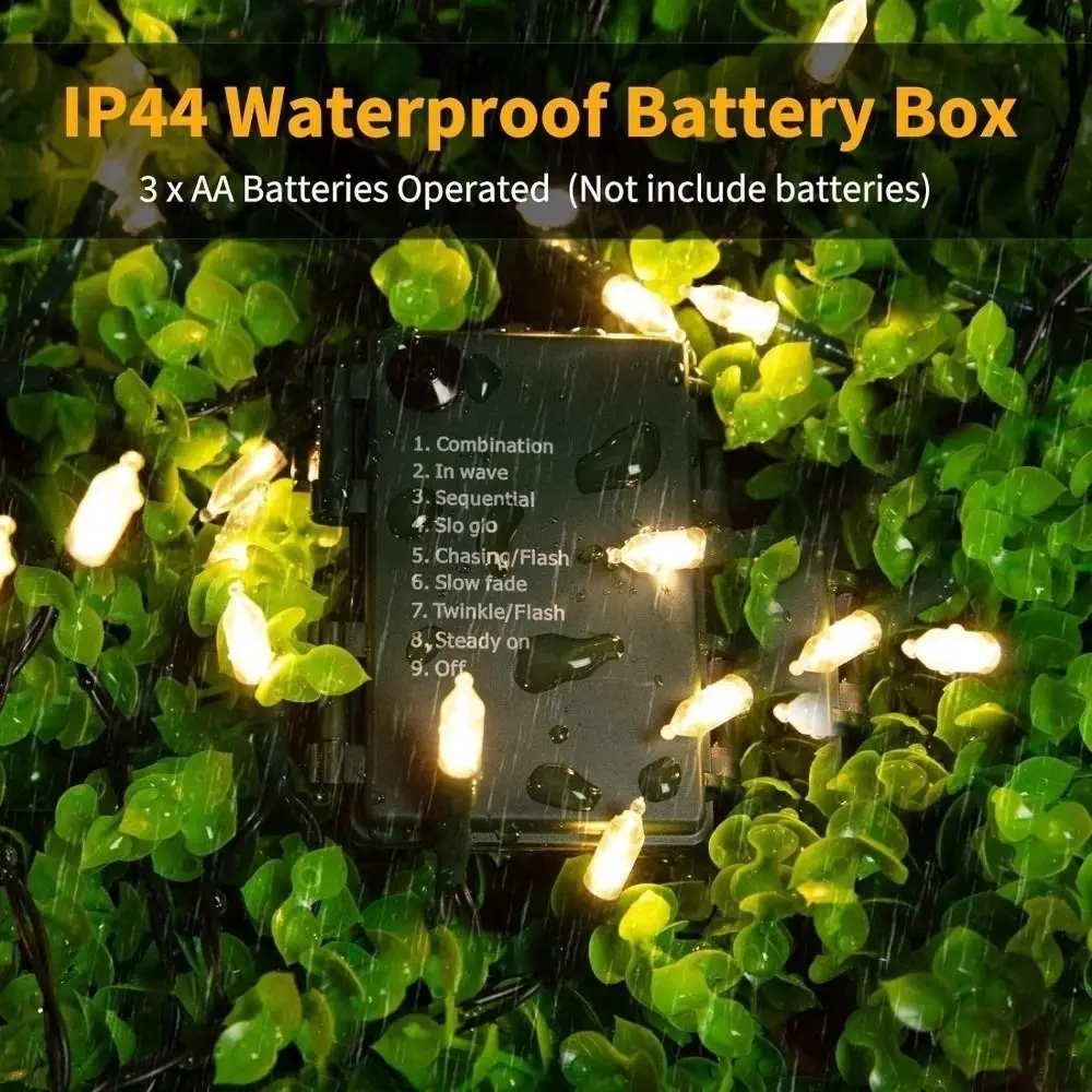 Multicolored Fairy Christmas Tree Lights Waterproof Green Wire Mini String Light Battery Operated LED String Lights
Multicolored Fairy Christmas Tree Lights Waterproof Green Wire Mini String Light Battery Operated LED String Lights