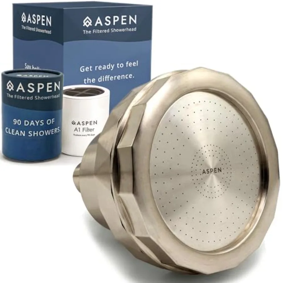 Фильтрующая насадка для душа Aspen для здоровья волос и кожи, фильтр KDF-55, удаляет хлор, жесткую воду, тяжелые металлы, высокое давление воды, смягчение воды
Фильтрующая насадка для душа Aspen для здоровья волос и кожи, фильтр KDF-55, удаляет хлор, жесткую воду, тяжелые металлы, высокое давление воды, смягчение воды