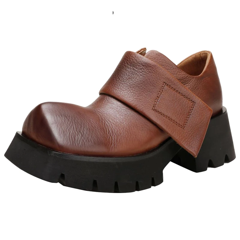 5.5cm Natural Cow Genuine Leather High Heels Ethnic Platform Wedge Hook Moccasins Autumn Spring Pumps Women Fashion Shoes
5.5cm Natural Cow Genuine Leather High Heels Ethnic Platform Wedge Hook Moccasins Autumn Spring Pumps Women Fashion Shoes