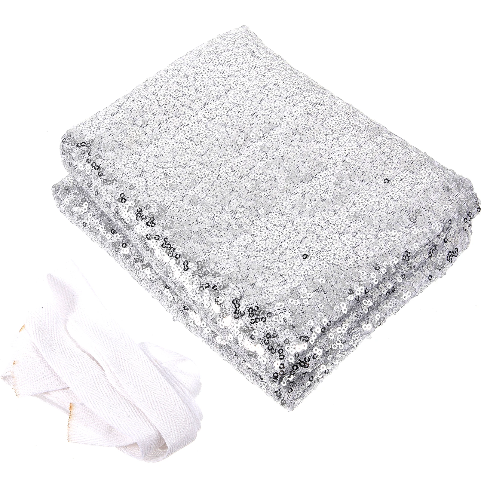Sequin Backdrop Curtain Silver Photo Streamer Decor Birthday Party Tinsel Curtains Iridescent Glitter Background
Sequin Backdrop Curtain Silver Photo Streamer Decor Birthday Party Tinsel Curtains Iridescent Glitter Background