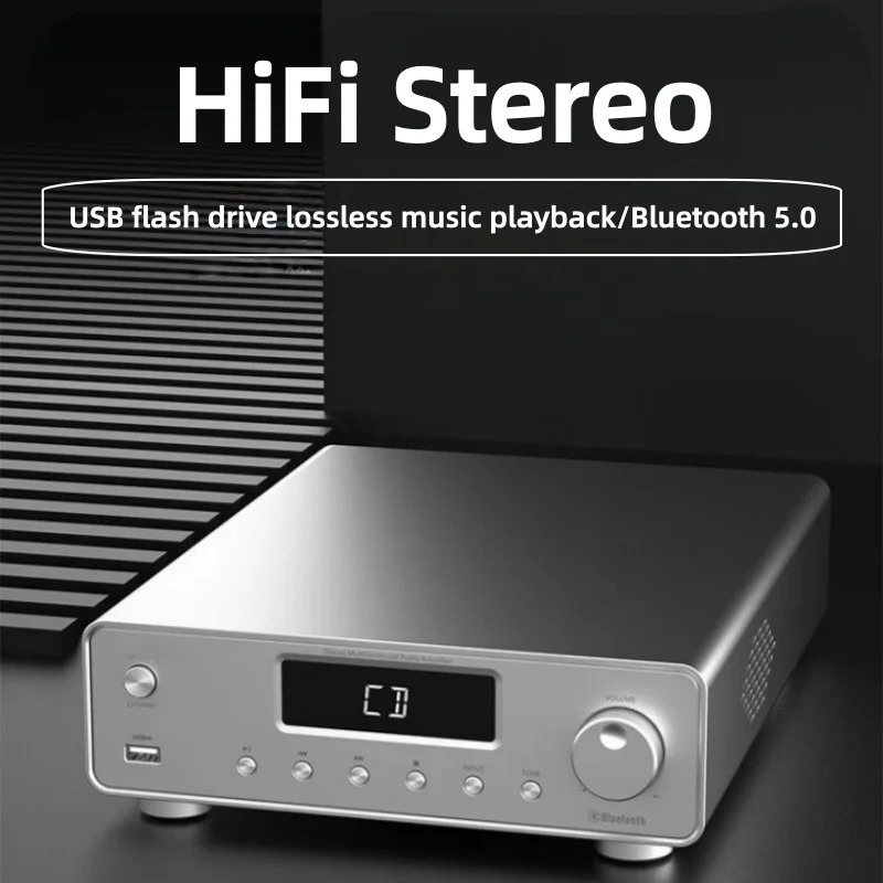 DVR-101 HIFI Power Amplifier 200W Power A1941 C5198 Amplification Chip Tubes Bluetooth 5.0 Home Audiophile Power Amplifier
DVR-101 HIFI Power Amplifier 200W Power A1941 C5198 Amplification Chip Tubes Bluetooth 5.0 Home Audiophile Power Amplifier