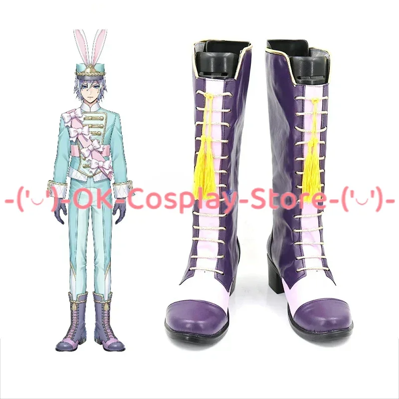Game Twisted Wonderland Silver Cosplay Shoes PU Leather Shoes Halloween Carnival Boots Cosplay Prop Custom Made
Game Twisted Wonderland Silver Cosplay Shoes PU Leather Shoes Halloween Carnival Boots Cosplay Prop Custom Made