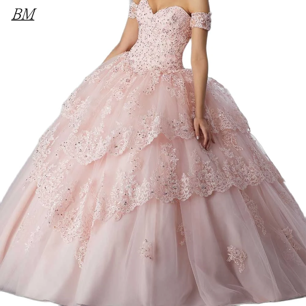 BM Blue Off Shoulder Quinceanera Dresses Appliques Beading Corset Formal Party Prom Ball Gown Vestidos De 15 Anos Q2023-1 
BM Blue Off Shoulder Quinceanera Dresses Appliques Beading Corset Formal Party Prom Ball Gown Vestidos De 15 Anos Q2023-1