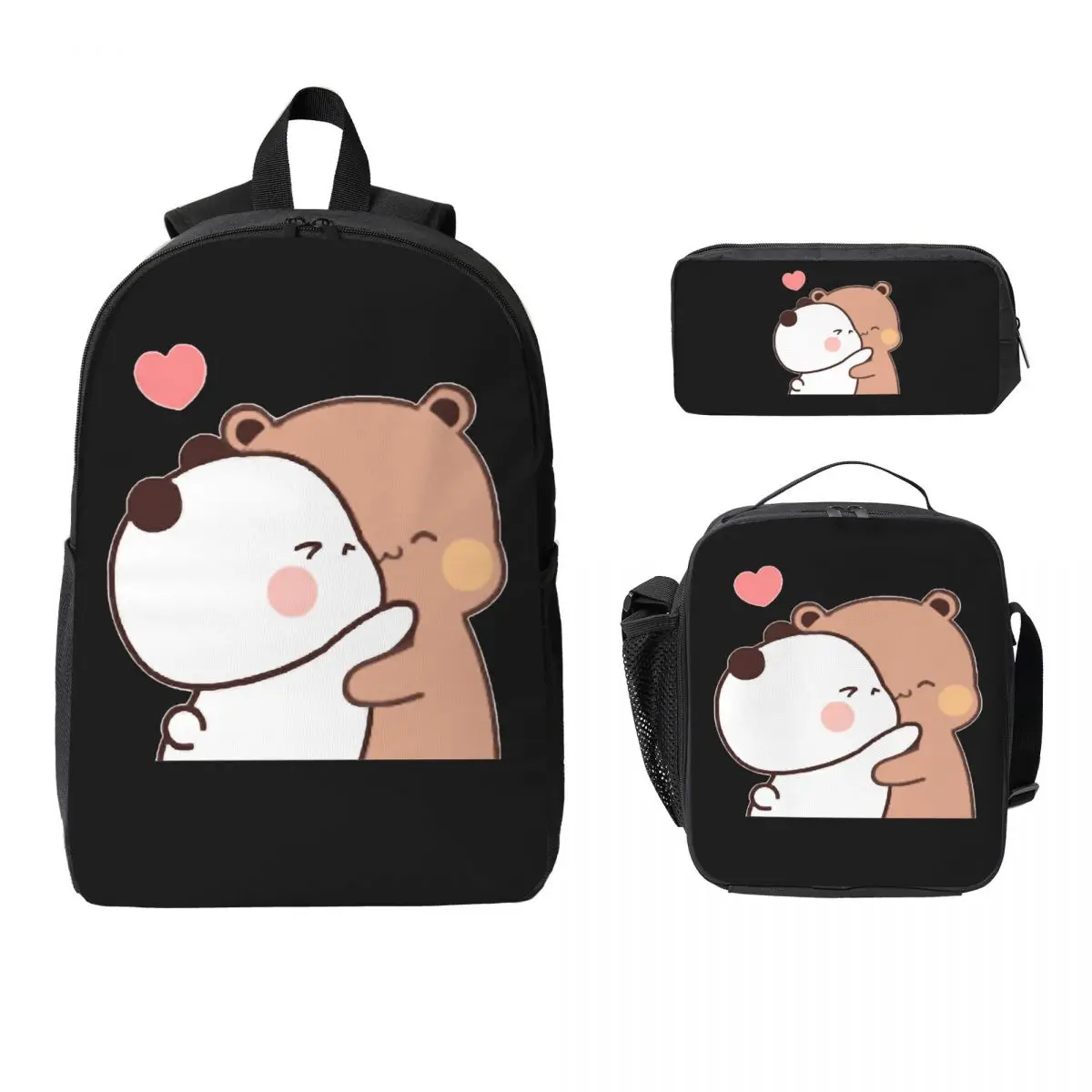 Peach And Goma Bubu Dudu Balloon Backpack Student BookBag School Bag Computer Shoulder Bags 3ps Insulated Lunch Bag Pencil Case
Peach And Goma Bubu Dudu Balloon Backpack Student BookBag School Bag Computer Shoulder Bags 3ps Insulated Lunch Bag Pencil Case