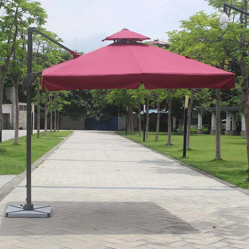 Outdoor Custom Cantilever Roman Umbrella with Base Wind Proof
Outdoor Custom Cantilever Roman Umbrella with Base Wind Proof