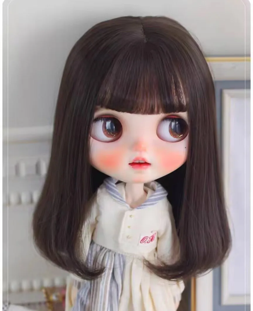 2025 высококачественный женский стиль (специальная настройка) BJD Blythe парик из мохера подходит для головы 9-10 дюймов Qbaby
2025 высококачественный женский стиль (специальная настройка) BJD Blythe парик из мохера подходит для головы 9-10 дюймов Qbaby