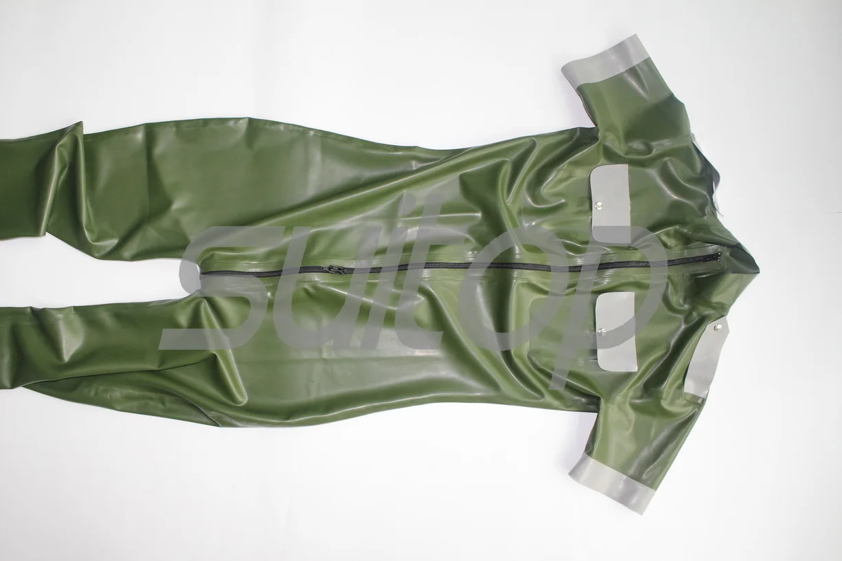 Suitop handmade latex uniform party catsuit policy out-fit with front zip through crotch
Suitop handmade latex uniform party catsuit policy out-fit with front zip through crotch