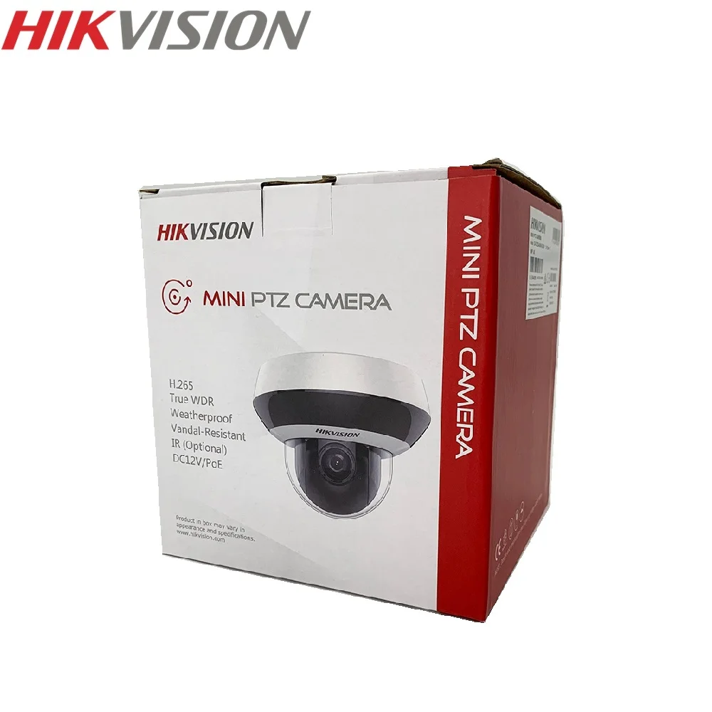HIKVISION DS-2DE2A404IW-DE3 PTZ IP-камера 4 МП 2,8-12 мм 4-кратный зум Hik-Connect Network POE H.265 IP66 IK10 Обновление
HIKVISION DS-2DE2A404IW-DE3 PTZ IP-камера 4 МП 2,8-12 мм 4-кратный зум Hik-Connect Network POE H.265 IP66 IK10 Обновление