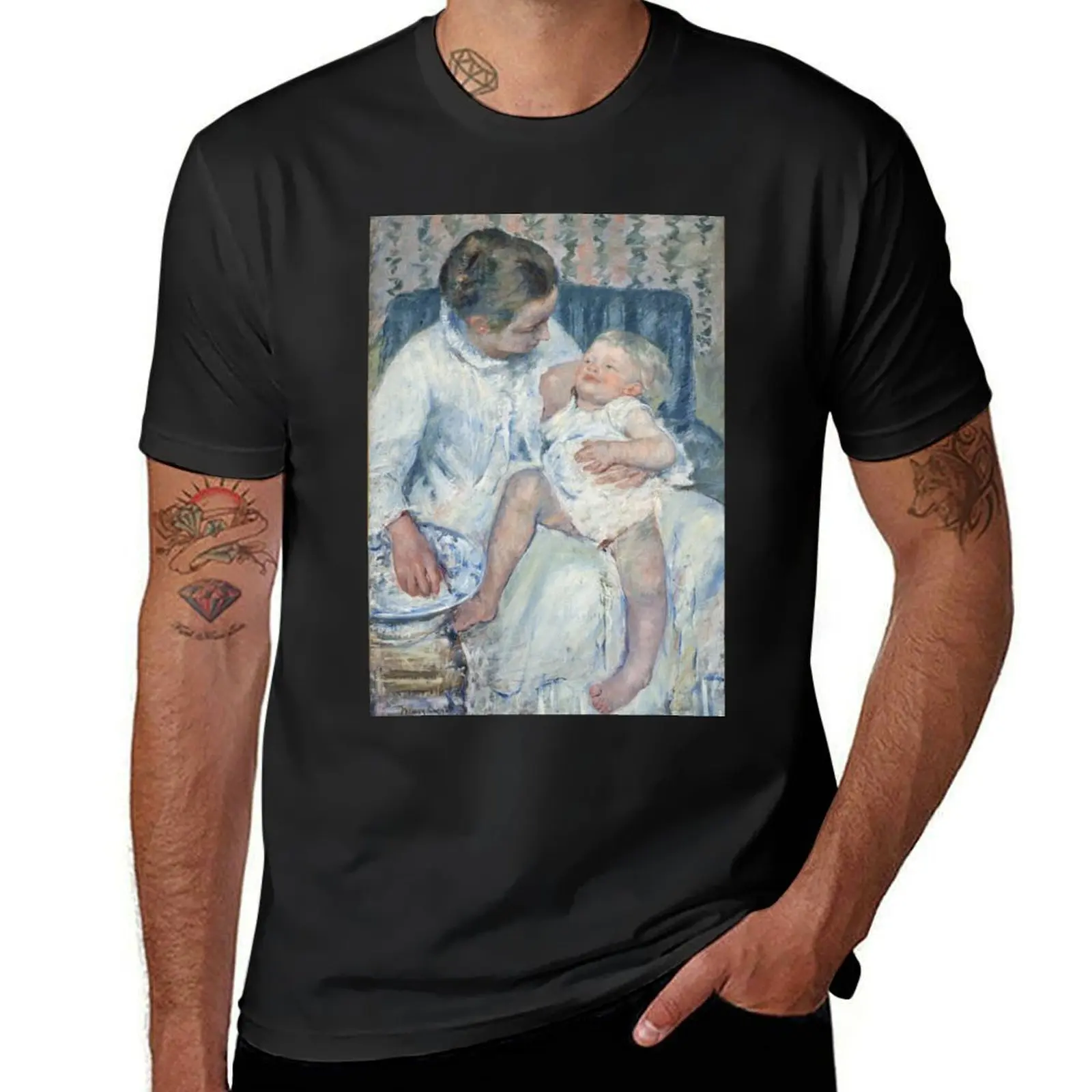 Mary Cassatt. Mother About to Wash Her Sleepy Child, 1880. T-Shirt vintage clothes funny gifts t shirts for men pack
Mary Cassatt. Mother About to Wash Her Sleepy Child, 1880. T-Shirt vintage clothes funny gifts t shirts for men pack