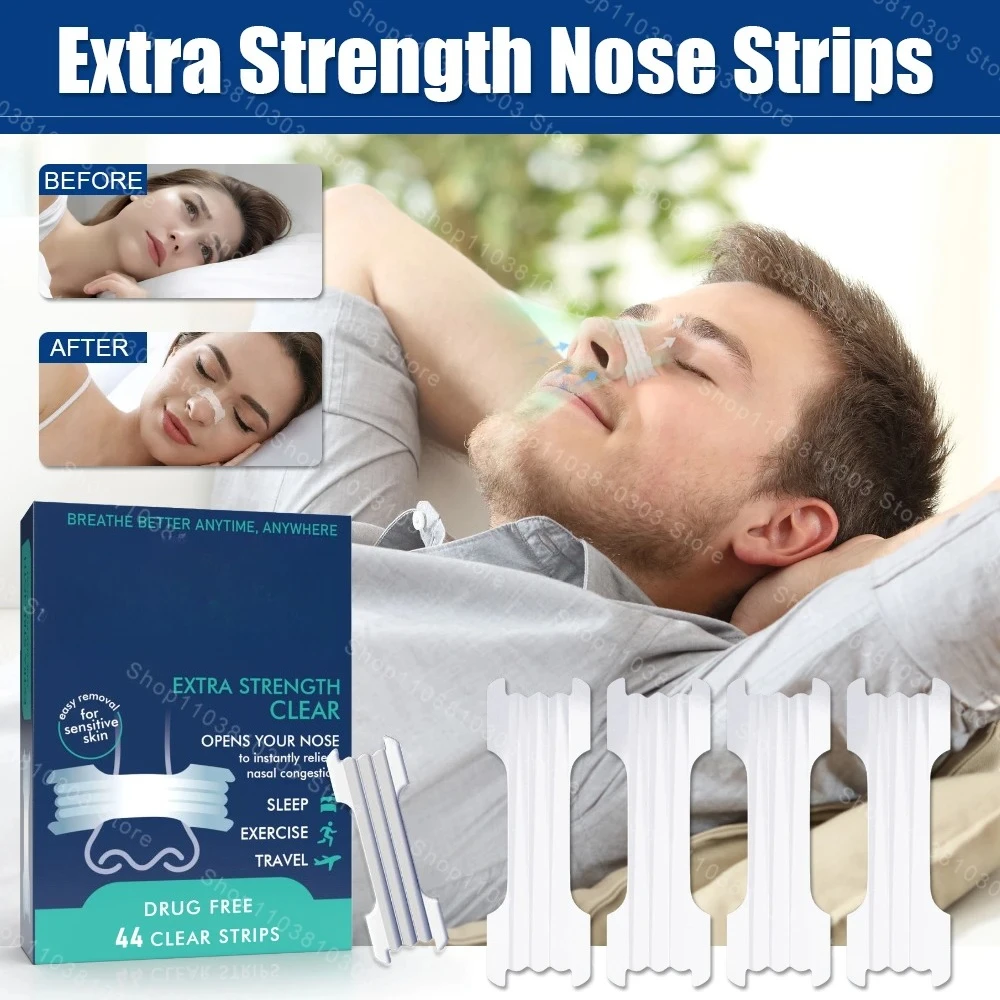 44/200PCS Breathing Nose Strips Extra Strength Sport Nasal Strip Better Sleep Non-Invasive Anti Snoring Strips for Adult Child
44/200PCS Breathing Nose Strips Extra Strength Sport Nasal Strip Better Sleep Non-Invasive Anti Snoring Strips for Adult Child