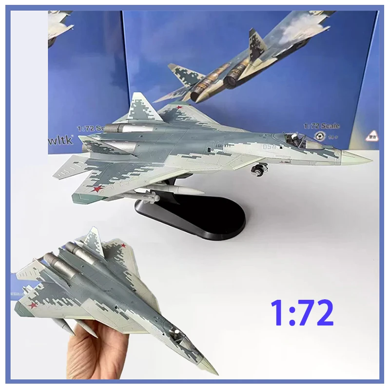WLTK Diecast 1:72 Scale SU57 Alloy Fighter Model Classics Adult Souvenir Gift Static Display
WLTK Diecast 1:72 Scale SU57 Alloy Fighter Model Classics Adult Souvenir Gift Static Display