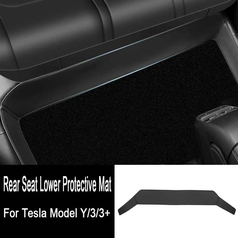 Для Tesla Model Y/3/3 +/Y Juniper 2025 нижний защитный коврик на заднее сиденье, полная объемная подушка, защита от грязи, аксессуары 
Для Tesla Model Y/3/3 +/Y Juniper 2025 нижний защитный коврик на заднее сиденье, полная объемная подушка, защита от грязи, аксессуары