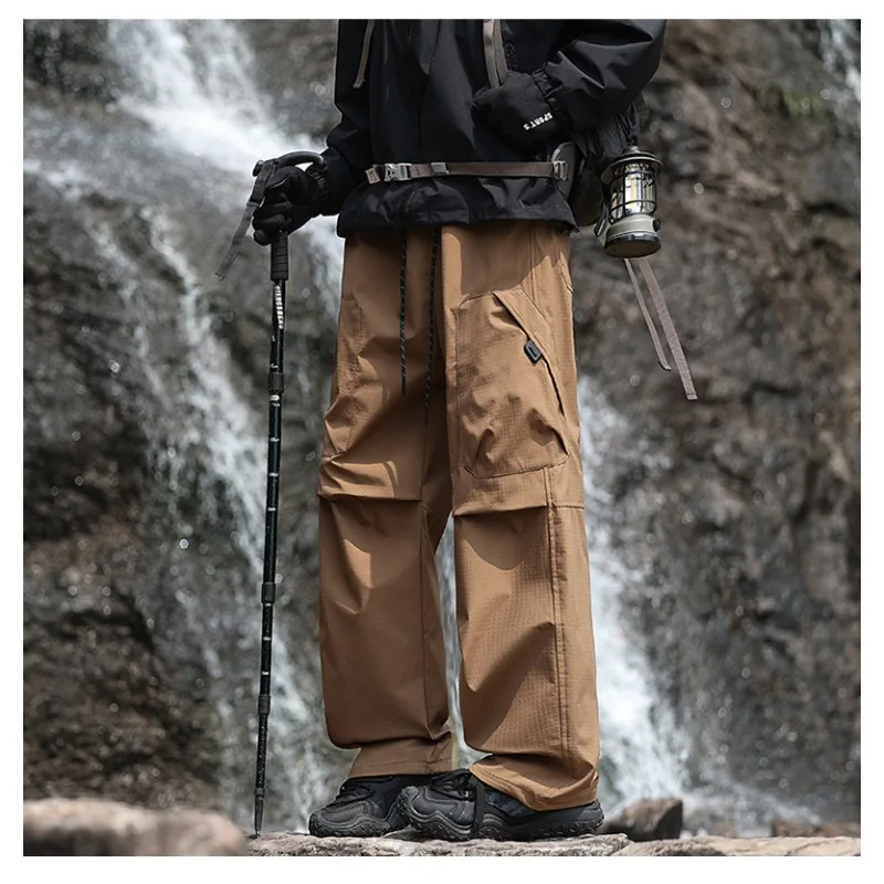 Men's Autumn and Winter New Waterproof Hip Hop Mountaineering Pants Casual Harajuku Work Pants Black Cargo Outwear Pants
Men's Autumn and Winter New Waterproof Hip Hop Mountaineering Pants Casual Harajuku Work Pants Black Cargo Outwear Pants