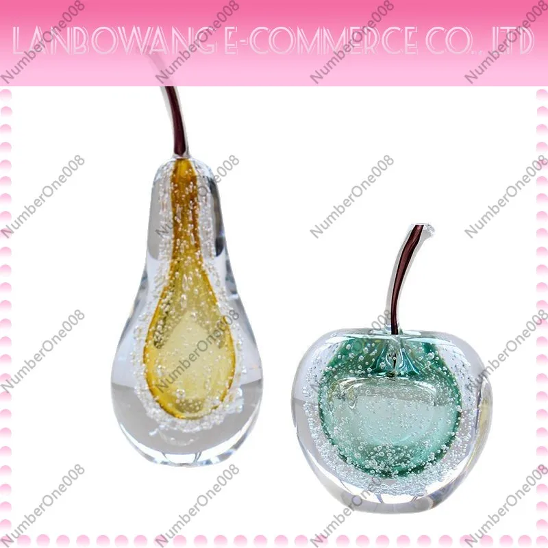 Nordic Style Art Glass Apple Decor, Luxury Fruit Sculpture for Living Room Home Table Centerpiece
Nordic Style Art Glass Apple Decor, Luxury Fruit Sculpture for Living Room Home Table Centerpiece