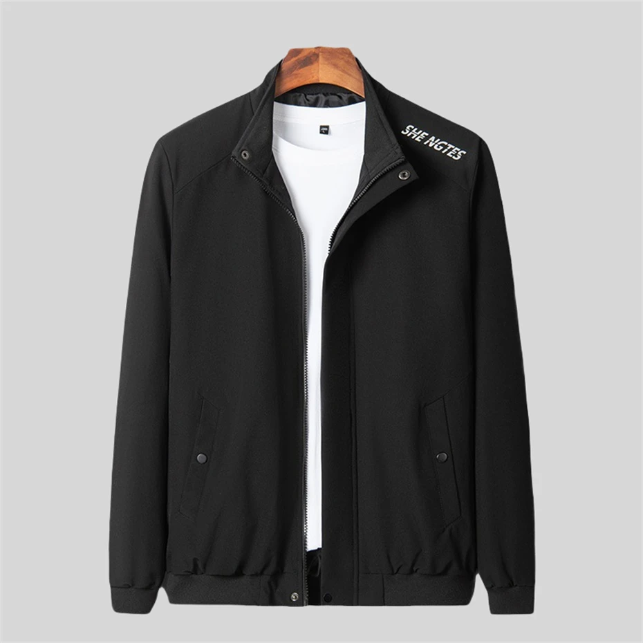Solid Color Jackets Men Print Windbreaker Jackets Mens Casual Jacket Coats Spring Autumn Men Clothing 4XL Stand Collar
Solid Color Jackets Men Print Windbreaker Jackets Mens Casual Jacket Coats Spring Autumn Men Clothing 4XL Stand Collar