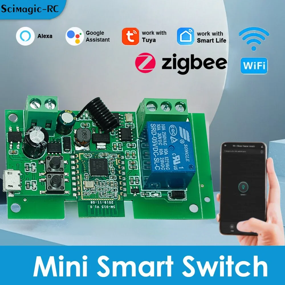 1CH Zigbee eWeLink Tuya Smart Life Модуль переключателя гаражных ворот, постоянный ток 12 В 24 В 32 В 220 В, реле RF433 для шлюза 2MQTT SmartThings
1CH Zigbee eWeLink Tuya Smart Life Модуль переключателя гаражных ворот, постоянный ток 12 В 24 В 32 В 220 В, реле RF433 для шлюза 2MQTT SmartThings