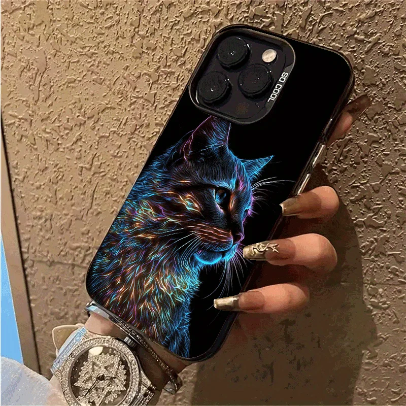 Cute Cat phone case for iPhone 16 15 14 13 12 11 Pro/ Max/Plus shock-proof rear cover anti-fingerprint
Cute Cat phone case for iPhone 16 15 14 13 12 11 Pro/ Max/Plus shock-proof rear cover anti-fingerprint