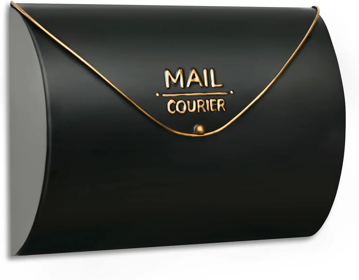 13" Outdoor Wall Mount Mailbox, Black Waterproof Heavy Duty, Holds Envelopes & Small Packages
13" Outdoor Wall Mount Mailbox, Black Waterproof Heavy Duty, Holds Envelopes & Small Packages
