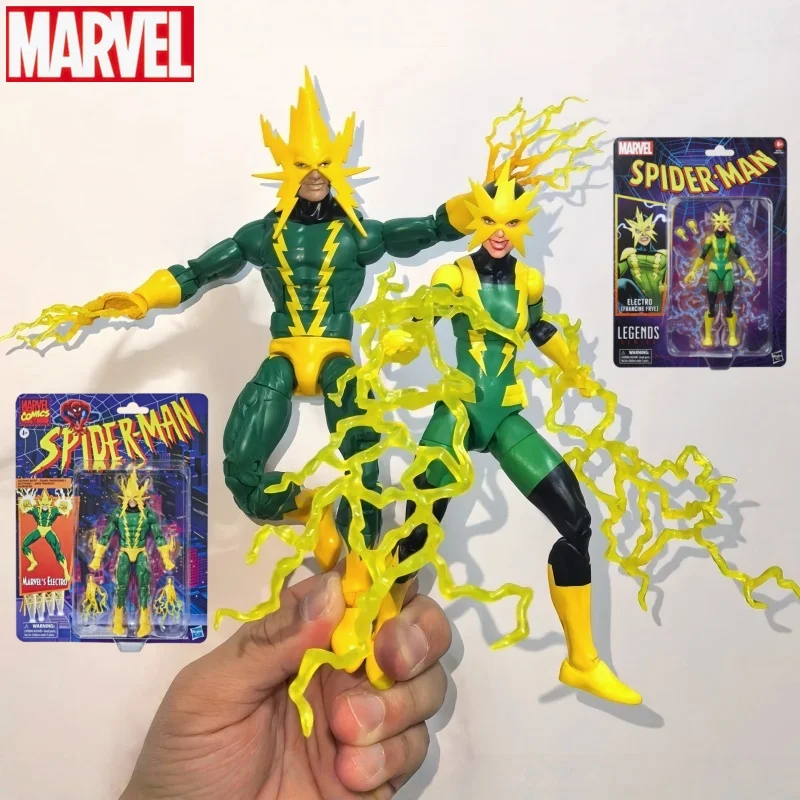 В наличии: Коллекционная фигурка Marvel Legends Series Marvel's Electro (Spider-Man) 15 см, ретро-упаковка, модель, игрушка
В наличии: Коллекционная фигурка Marvel Legends Series Marvel's Electro (Spider-Man) 15 см, ретро-упаковка, модель, игрушка