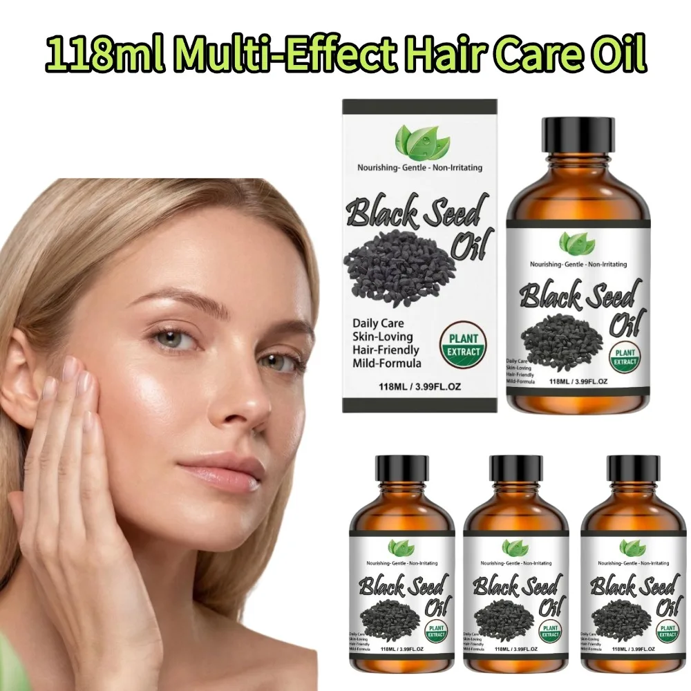118ml BlackSeed Oils Plant Extracts Gentle Nourishing HairCare Essences for Smooth Frizzy Skin Moisturizing Nourish Hair Essence
118ml BlackSeed Oils Plant Extracts Gentle Nourishing HairCare Essences for Smooth Frizzy Skin Moisturizing Nourish Hair Essence
