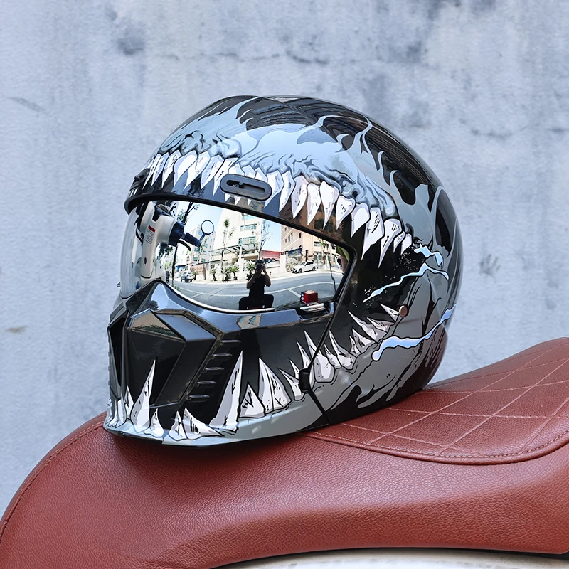 GB7-Orz motorcycle helmet combination full helmet, men's and women's detachable scorpion helmet, multifunctional helmet
GB7-Orz motorcycle helmet combination full helmet, men's and women's detachable scorpion helmet, multifunctional helmet