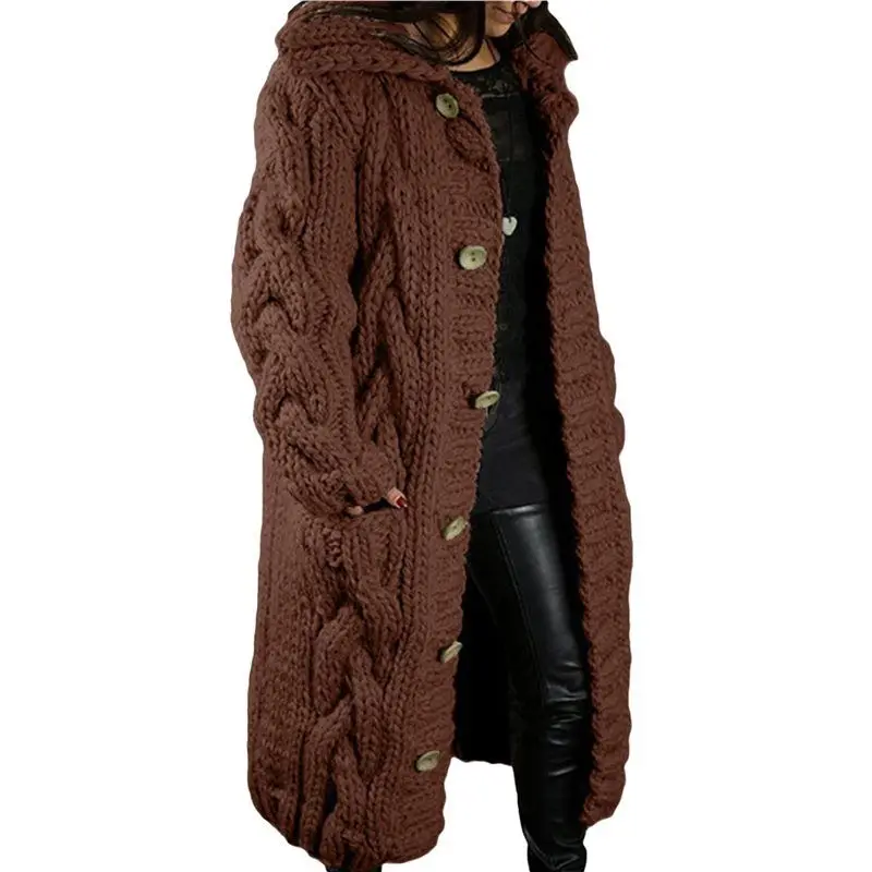 【HOT-SELLING!】Women Chunky Cable Knit Long Sleeve Cardigan Fall Winter Oversized Button Down Sweaters With Pocket
【HOT-SELLING!】Women Chunky Cable Knit Long Sleeve Cardigan Fall Winter Oversized Button Down Sweaters With Pocket