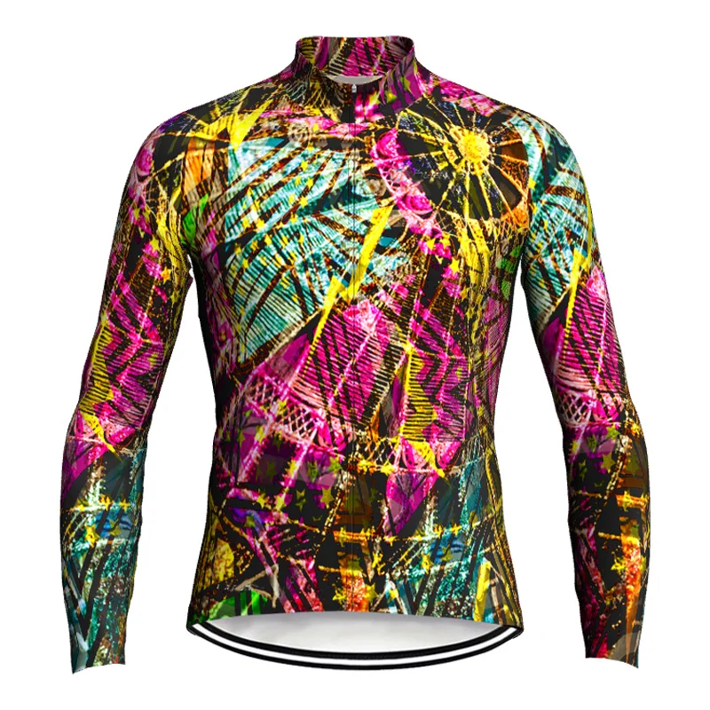 Outdoor Men Long Sleeve Road Cycling Jersey Jacket Unique Style Clothes MTB Shirt Bicycl Wear Offroad Mountian Tight Sport Race
Outdoor Men Long Sleeve Road Cycling Jersey Jacket Unique Style Clothes MTB Shirt Bicycl Wear Offroad Mountian Tight Sport Race