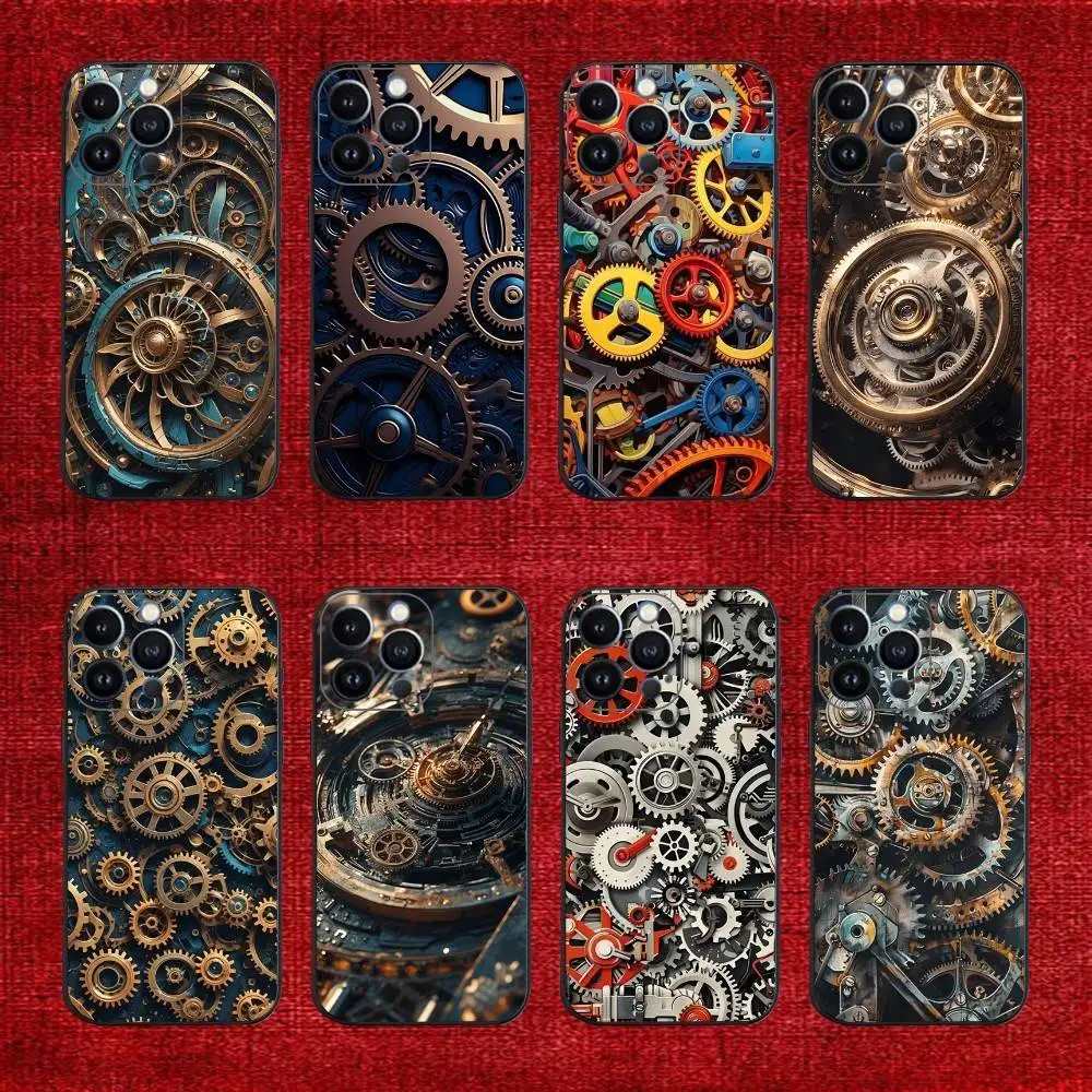 Mechanical gear pattern Phone Case For iPhone 16e,16,15,14,13,12,11,Pro,X,XS,Max,XR,Plus,Mini Soft Black Cover
Mechanical gear pattern Phone Case For iPhone 16e,16,15,14,13,12,11,Pro,X,XS,Max,XR,Plus,Mini Soft Black Cover