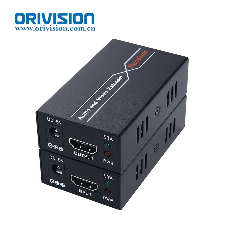 1080P60/30HZ hdmi Extender 30m 60m Over Single CAT5E/6 Extender HDMI IP Converter
1080P60/30HZ hdmi Extender 30m 60m Over Single CAT5E/6 Extender HDMI IP Converter